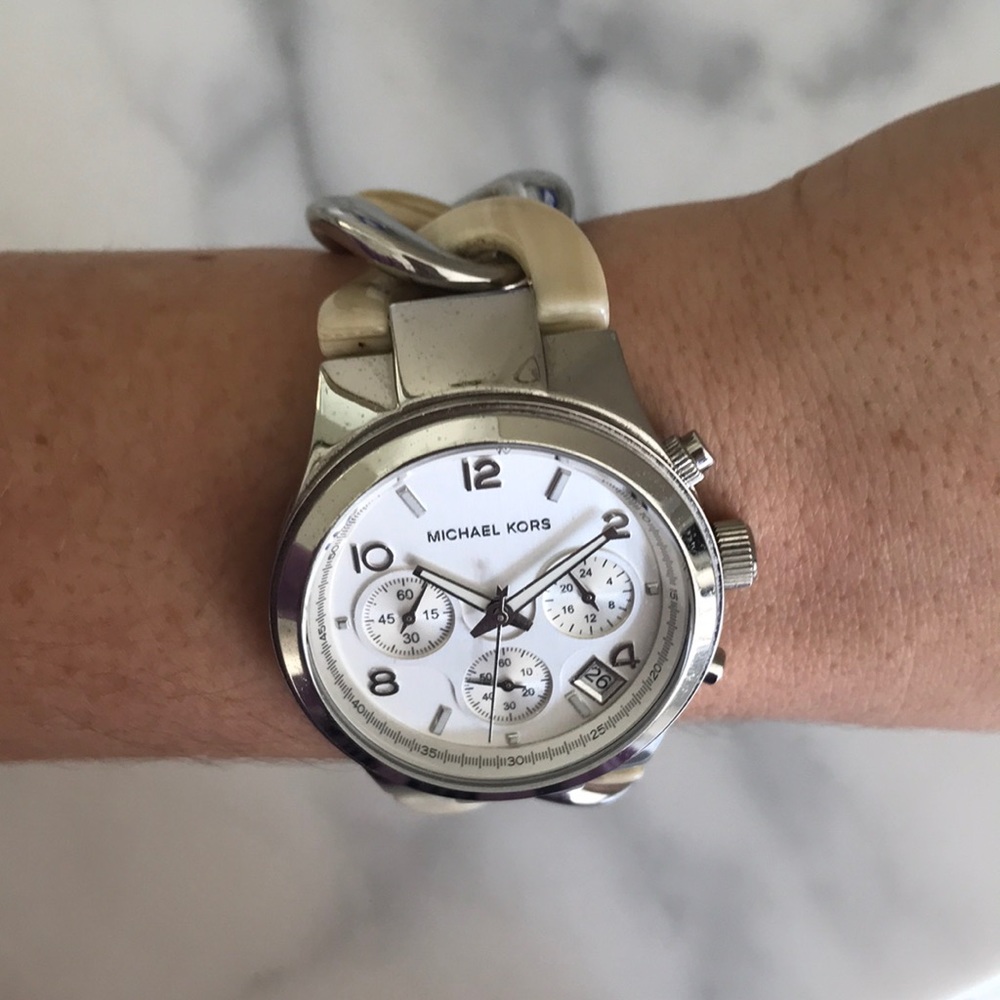 Michael Kors Runway Chain Link Watch